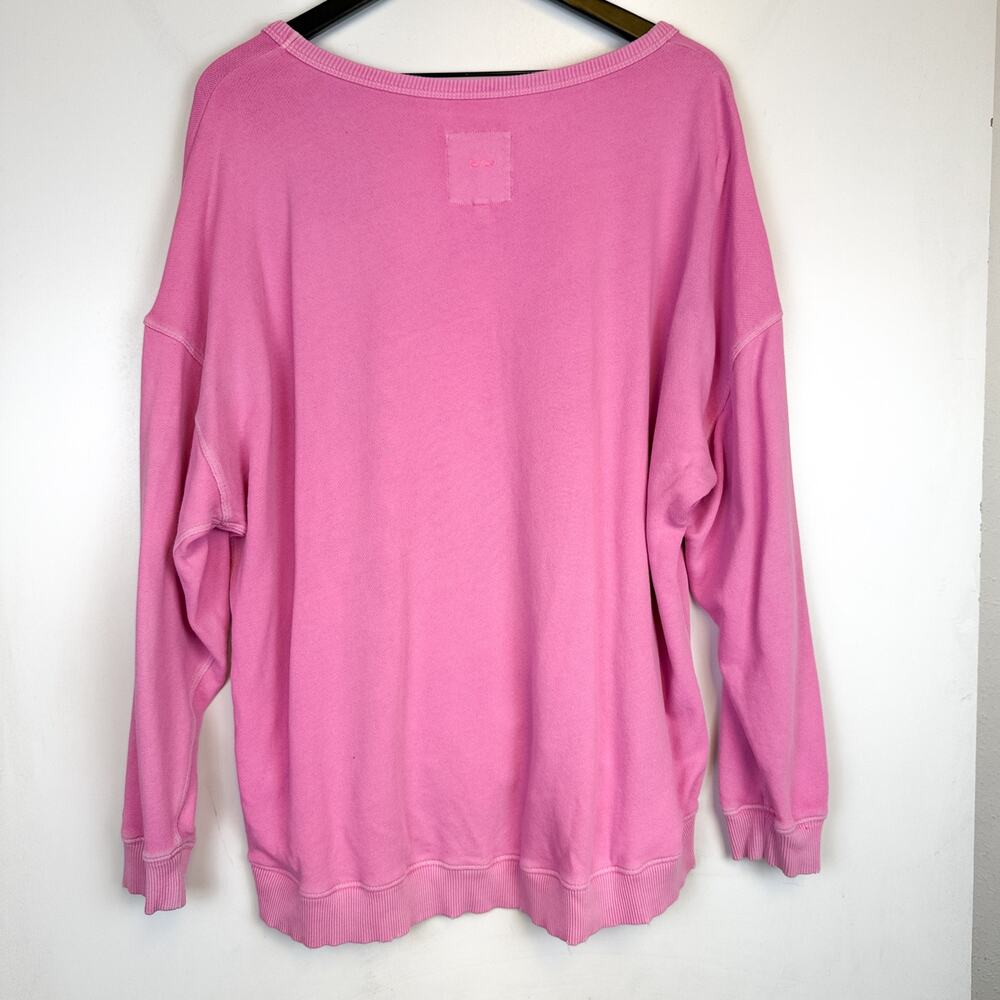 Aerie Oversized Sweatshirt Pink - M - Picture 5 of 8
